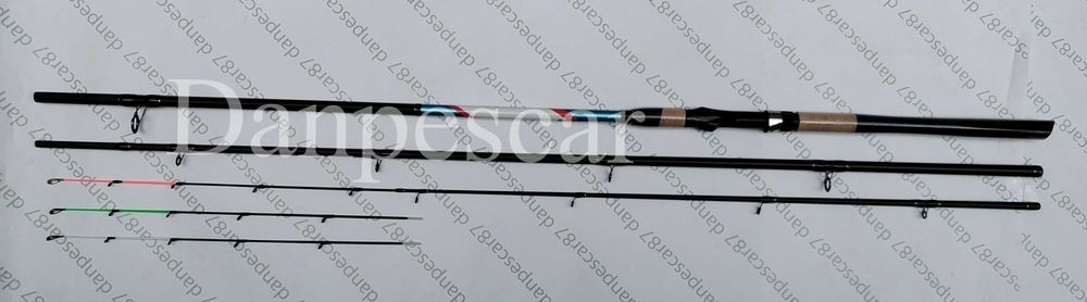 Lanseta fibra de carbon PRO FL ROYAL X Feeder 3,90 metri A:60-180gr