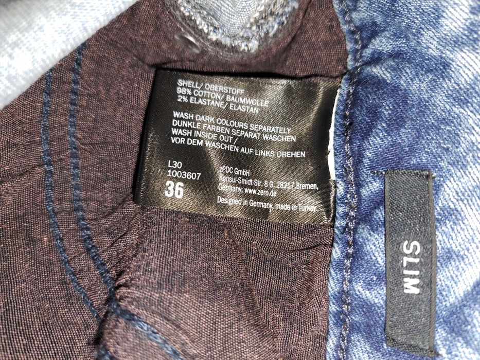 Дънки Zero slim р.36