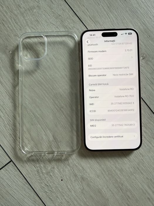 Iphone 15 plus/94% baterie pink 10/10