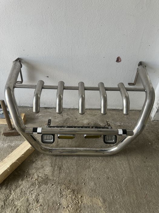 Bullbar inox cu suport de proiectoare crafter/sprinter