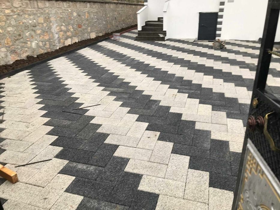 Прессованная Брусчатка, Выбропрессованная  плитка