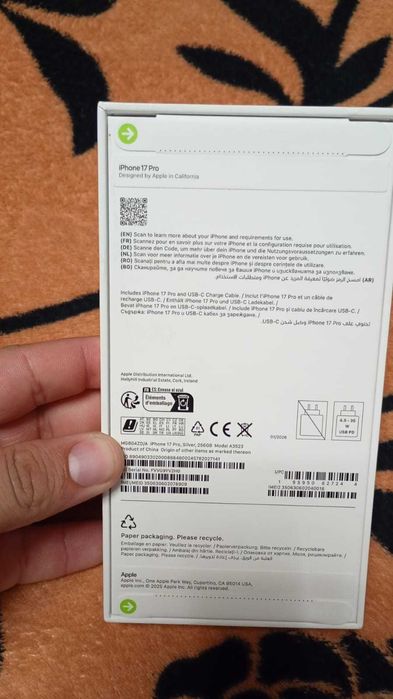 Iphone 17 pro nou sigilat silver