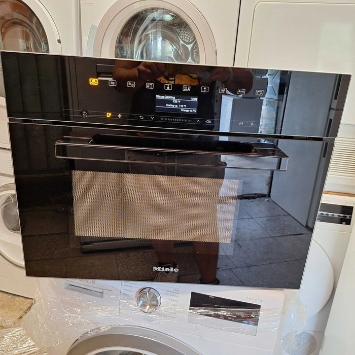 Микровълнова с парна фурна Miele DGM 7440 Миеле WI Fi