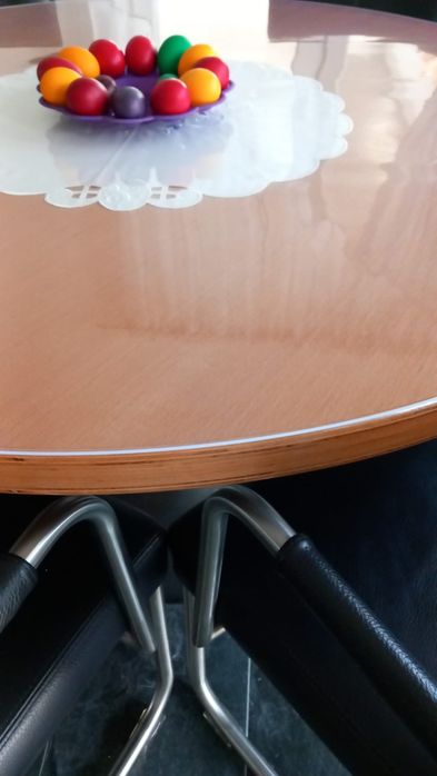 Folie PVC Transparentă pentru Protecția Mesei | La Comandă | 1-5 mm | DarTech