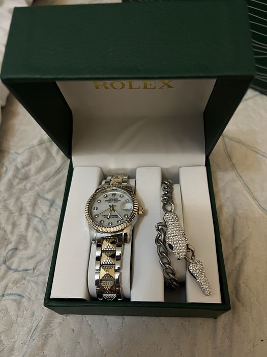 Rolex часы и браслет