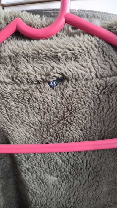 Geaca groasă cu glugă, germană, tip Parka, Kaki, L