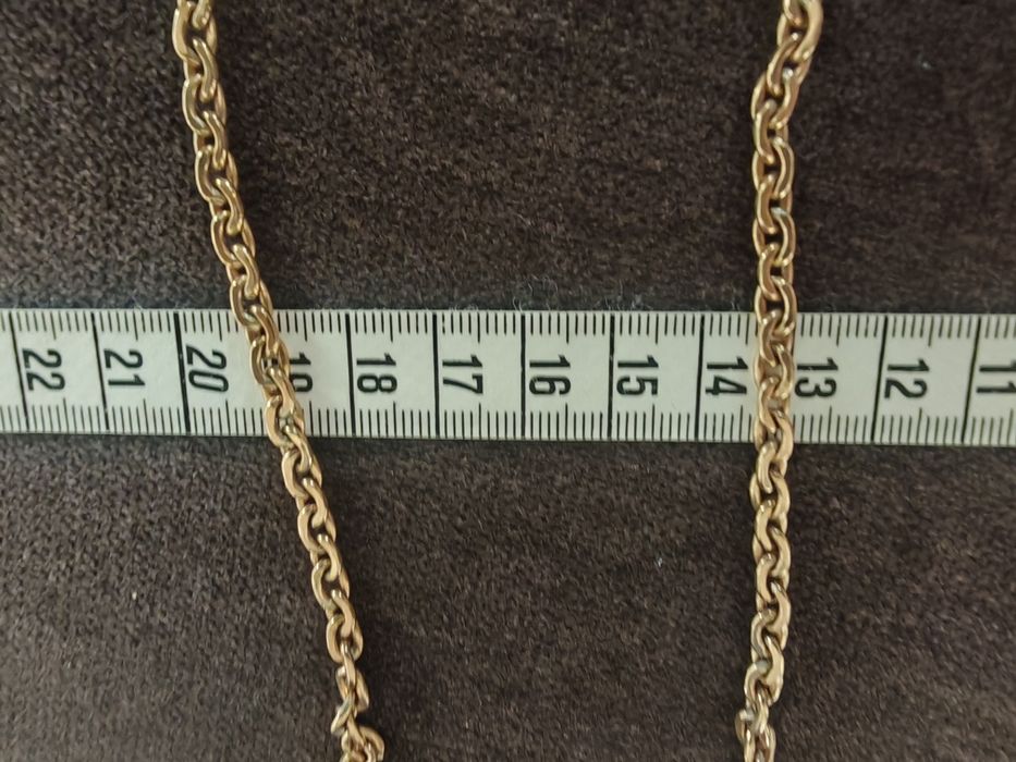 Продавам плътен български златен ланец синджир  14к
