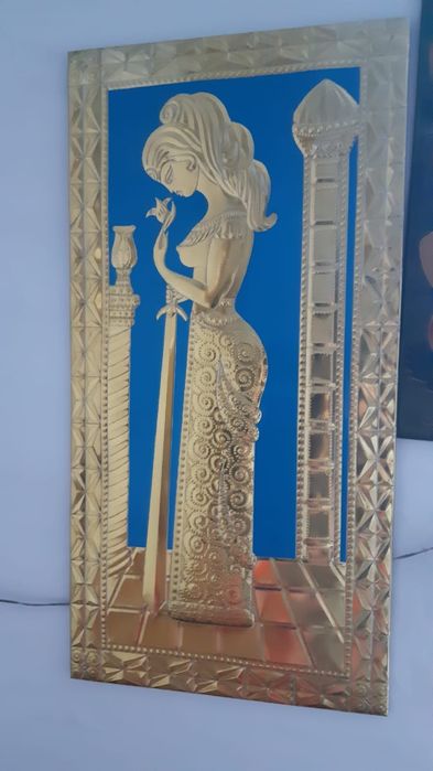 Продам картину чеканка