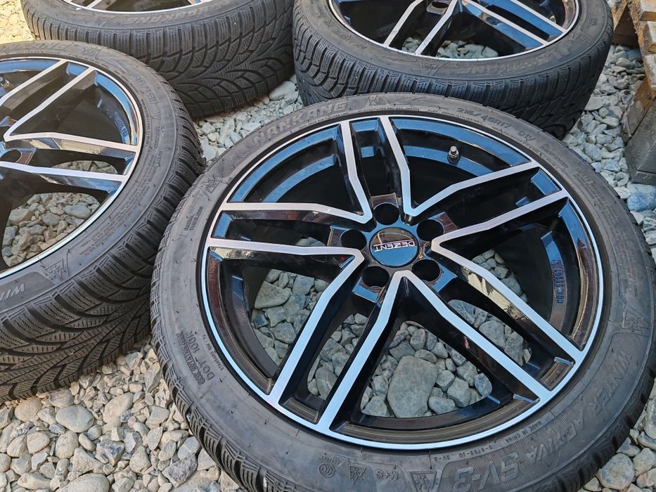 Jante aliaj 17” 5x100 + cauciucuri iarnă Nankang 215/45 R17