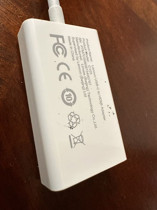 Adaptor Lenovo USBc to HDMI