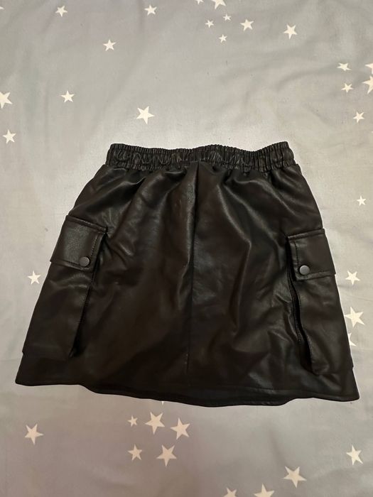 Кожанная юбка для девушек