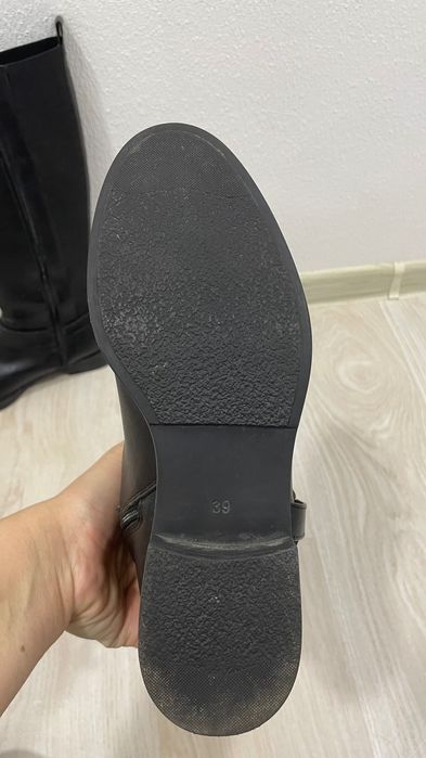 Сапоги высокие без утепления