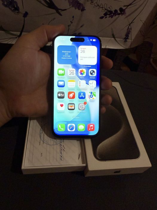 Айфон 15про в хорошем состоянии