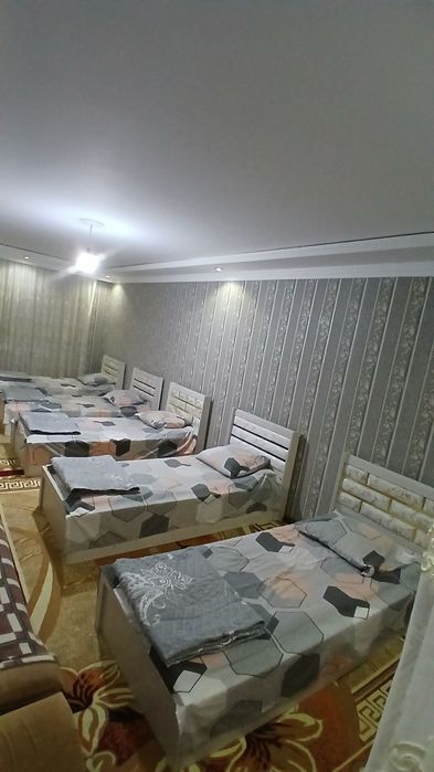 Ойло ва улфатлар дам олиш учун дача чарвак бочка отрофида.