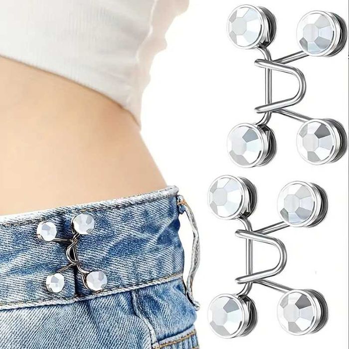 Accesoriu pentru ajustare marime imbracaminte cu pietra tip stras