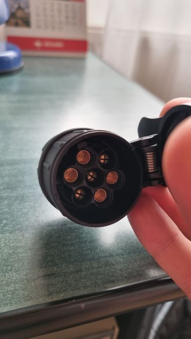 Adaptor priza 13 la 7 pini si antifurt remorca sau motocicleta