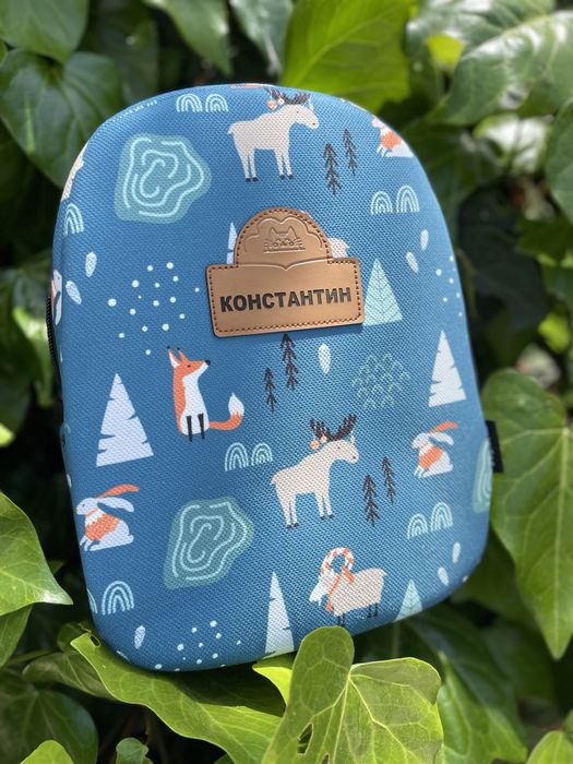 Раница с бродирано име за ясла и градина