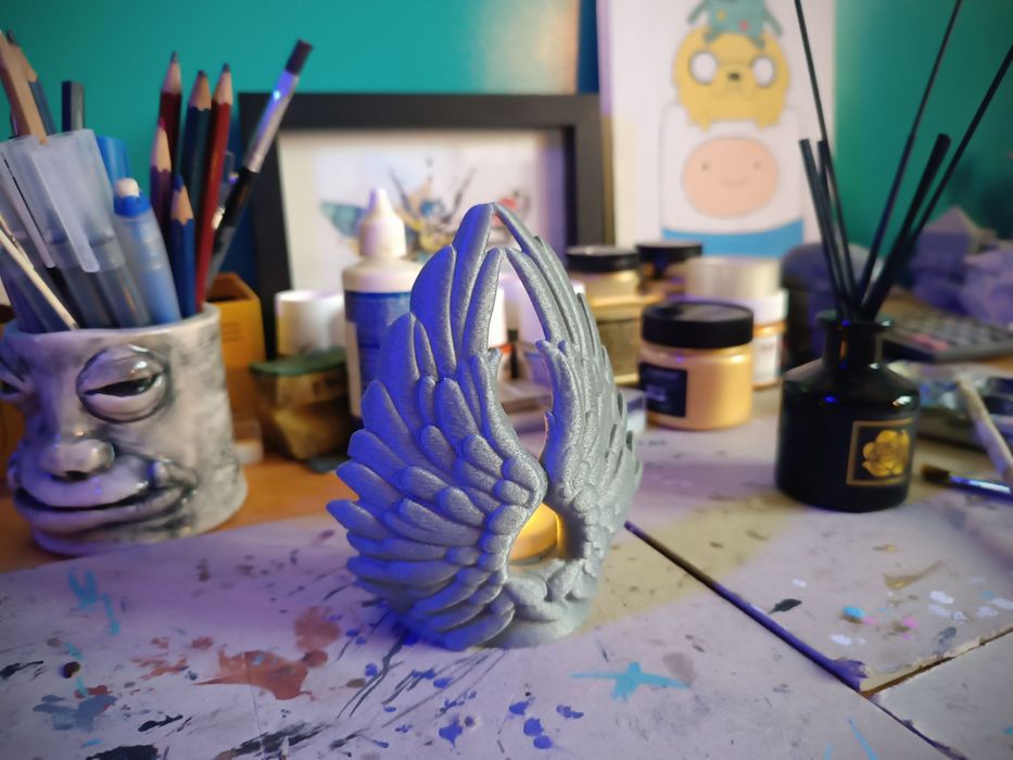 3Д Свещник - Крила