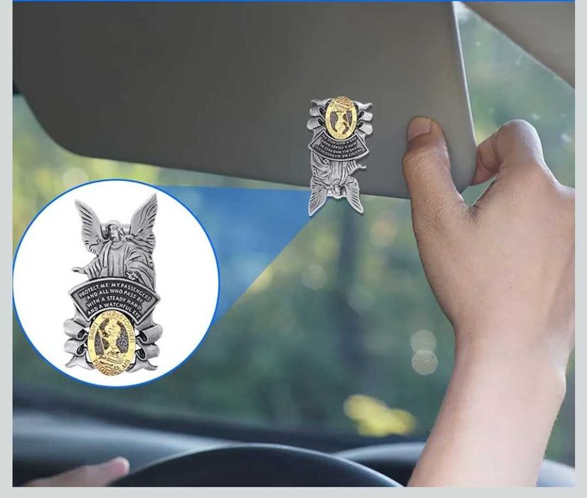 „Свети Христофор“ защитна щипка за кола