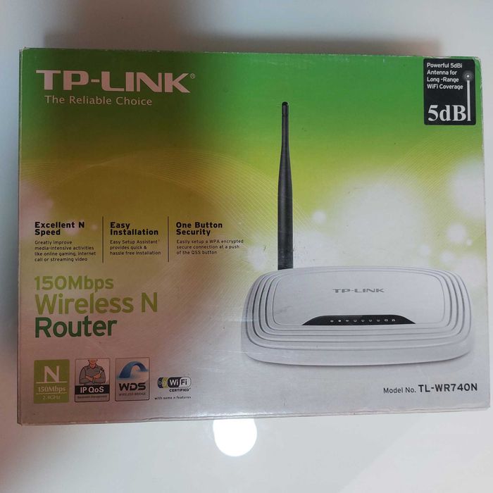 Комплект рутери TP-Link TL-WR740N и @irLAN / WISPR WR300