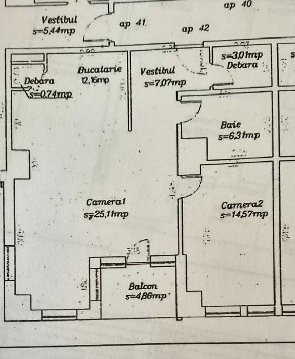 Apartament Iosia bloc nou