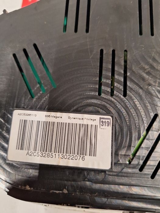 Километраж Renault Megane III 1.5DCI / Рено Меган 3 1.5 ДЦИ 2010г.