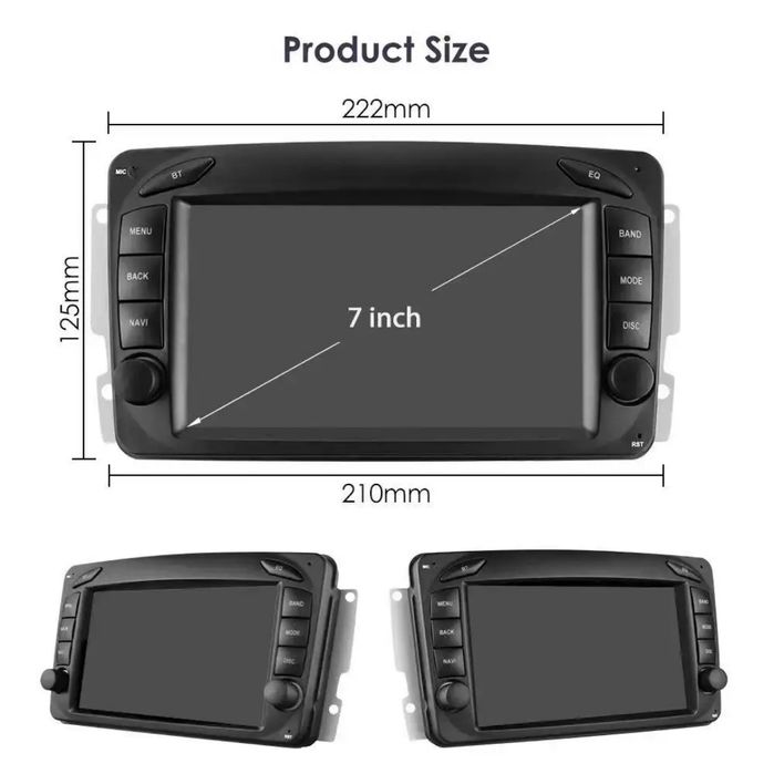 Android для W210 W209 ML W168