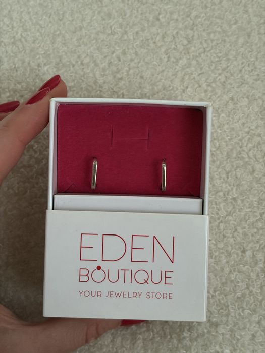 Сребърни eden boutique обеци