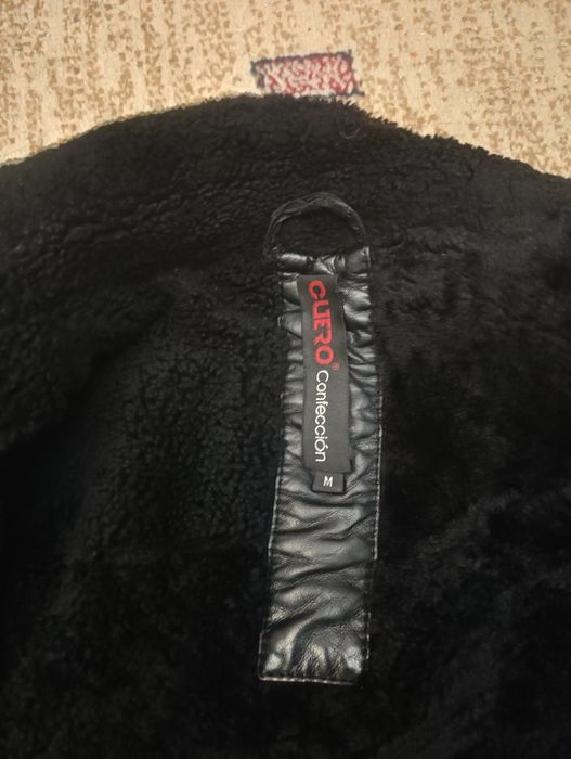 Куртка кожаная на меху