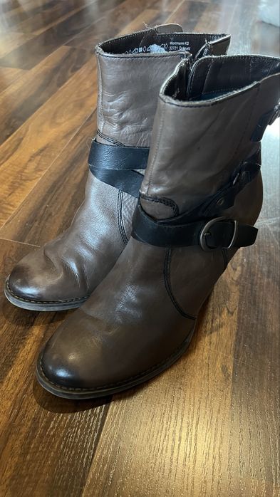 Botine piele naturala Tamaris mar 40