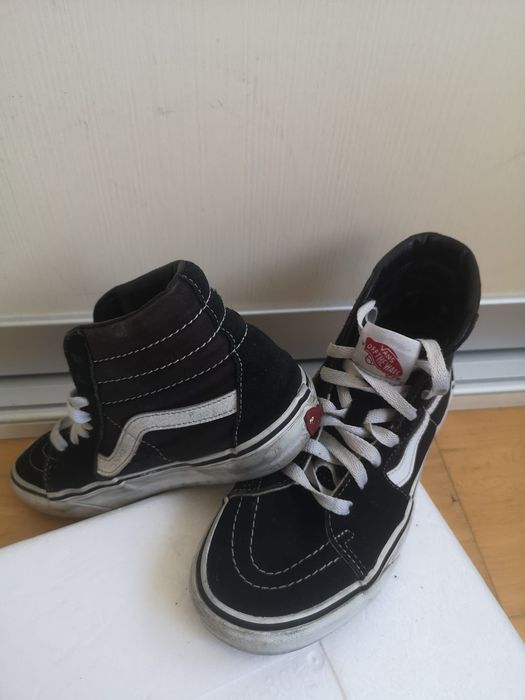 Ghete Vans old school piele întoarsă 36