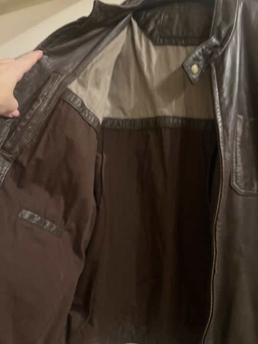 Geaca din piele naturala