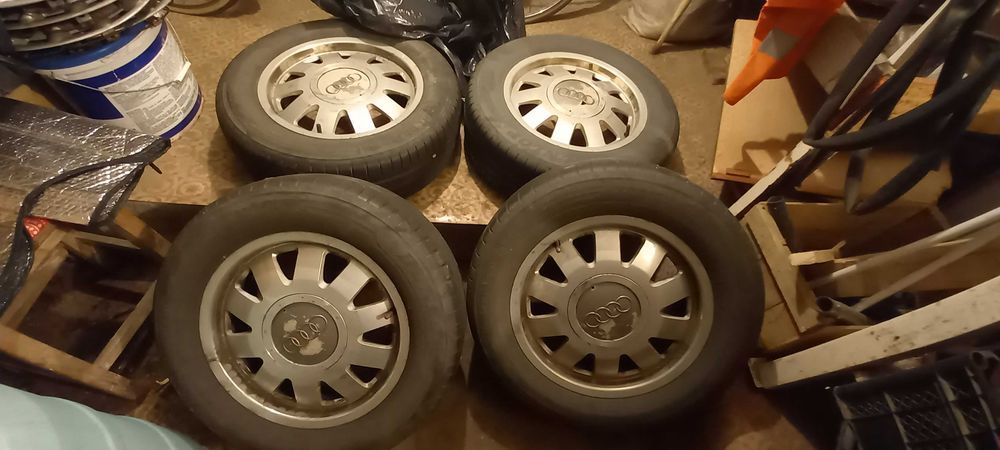Vand 4×jante aliaj r15 grup VAG cu anvelope dunlop vara dot 2017 .