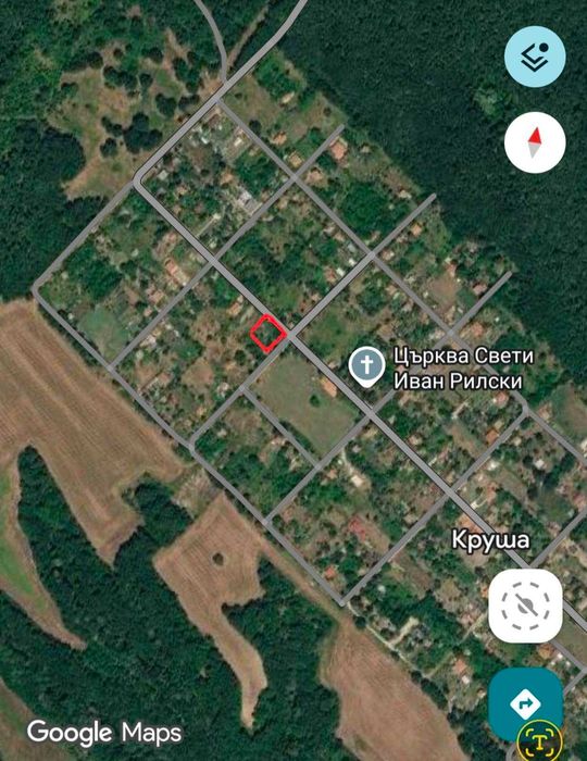 Парцел 1000 кв.м. с. Круша, Варненско