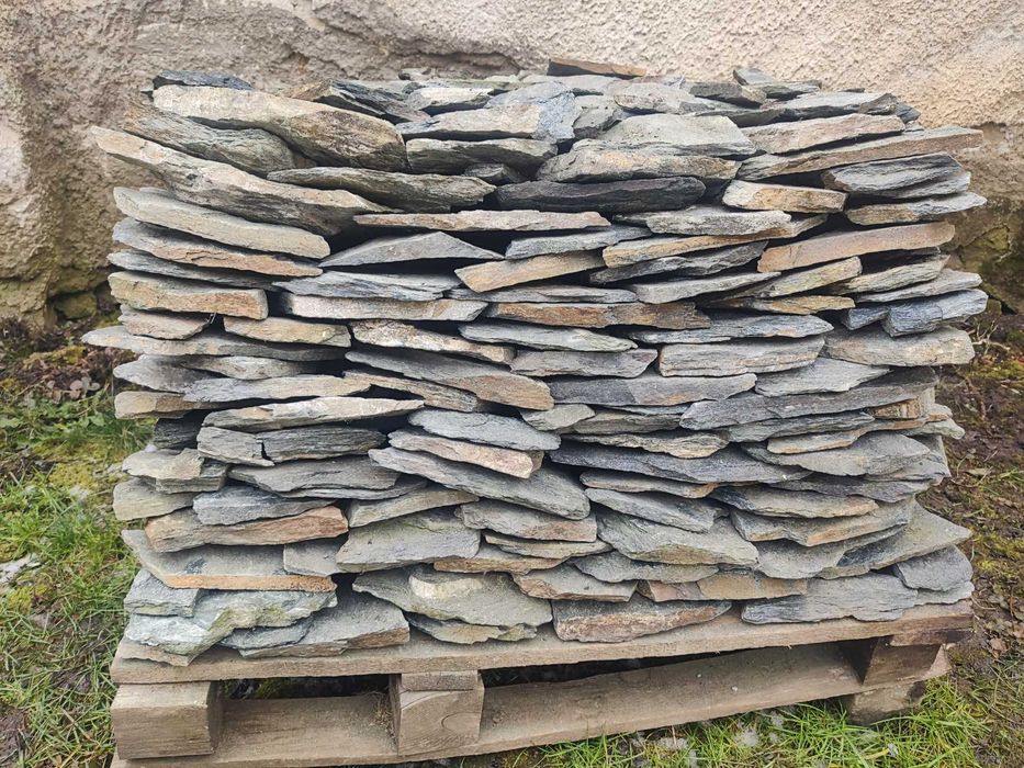 Palet piatră naturală decorativă pavaj și placare