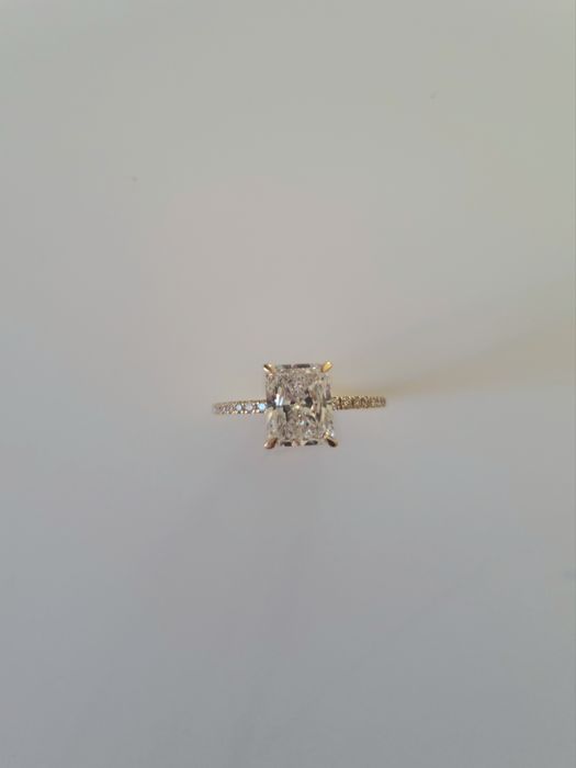 Inel ,diamant ,unicat,2,26CT,aur 14 k,Brilliant