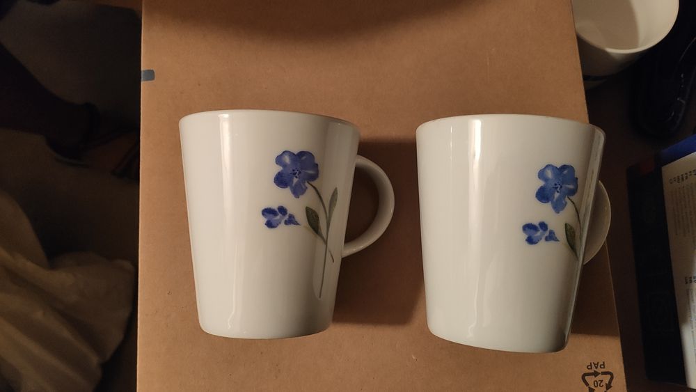 Кана с двойно дъно, чаши, подноси