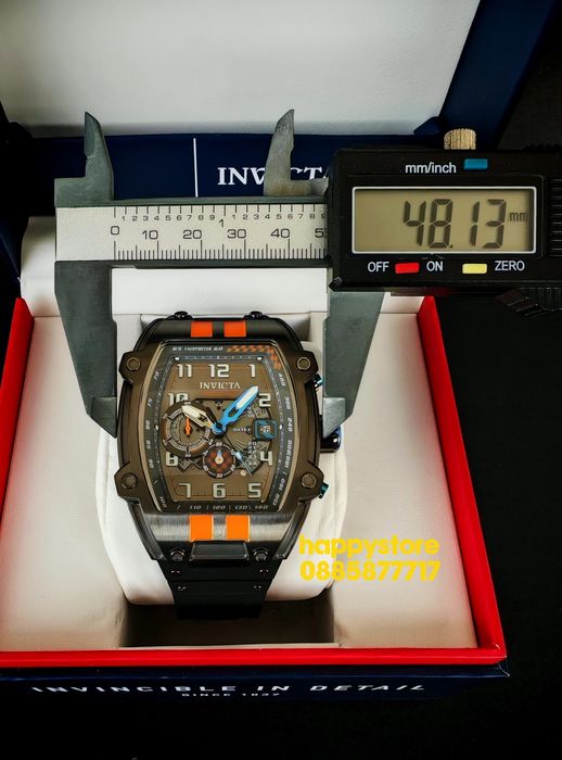 INVICTA Diablo Graphite 48 mm, Инвикта нов ръчен часовник