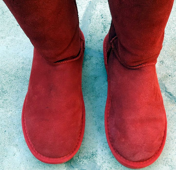 Дамски ботушки от естествена кожа-39 номер на фирмата Мей.