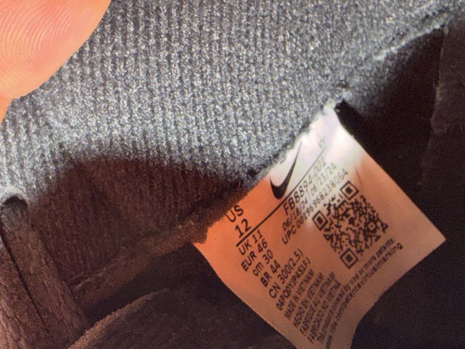 Nike Dunk Low jumbo black