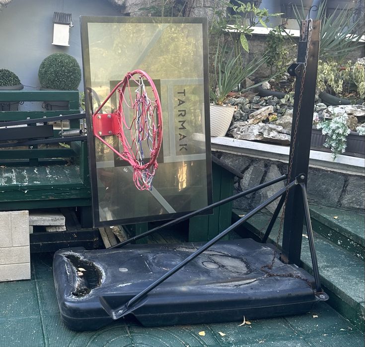 Баскетболен кош  - използван