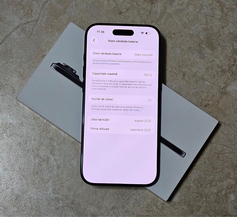 iPhone 17 Air ca nou garantie 11 luni