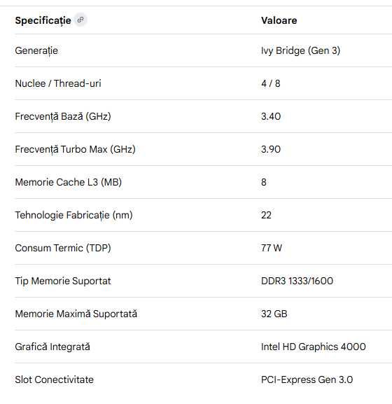 Procesorul Intel Core i7-3770