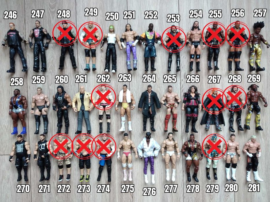 Екшън Фигурки WWE Кеч Pro-Wrestling Action Figures Reigns HHH Cena 2/3