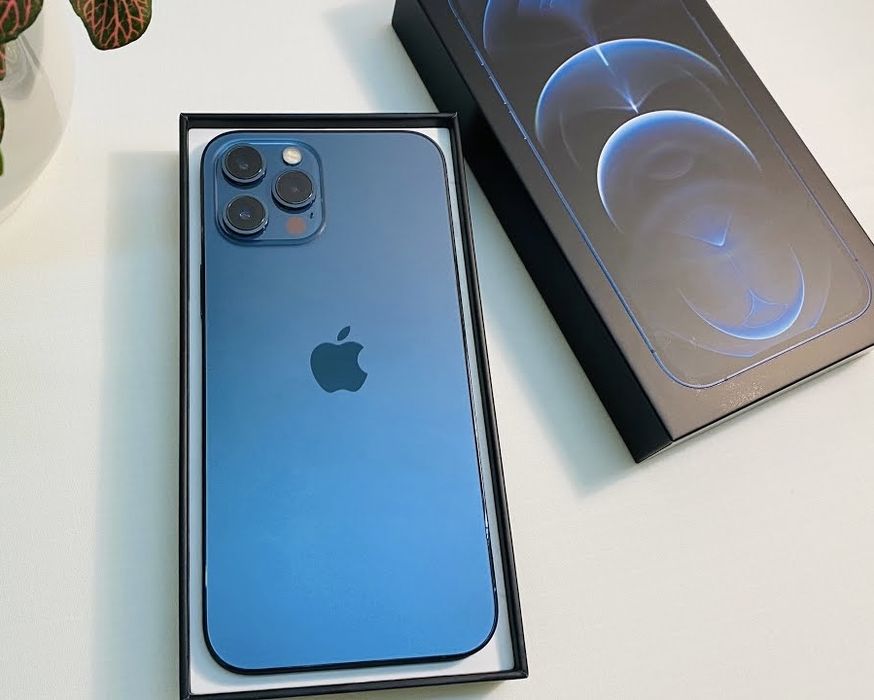 Iphone 12 pro max pacific blue !