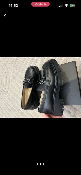 лоферы perfect pairs кожаные