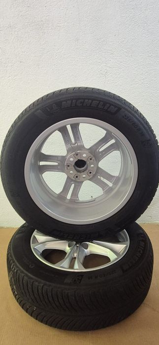 Оригинални  джанти за BMW със зимни гуми Michelin 225/60R18
