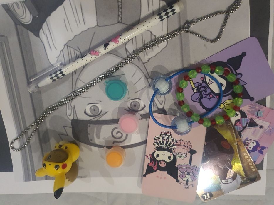 Набор анимэ для девочки и мальчика