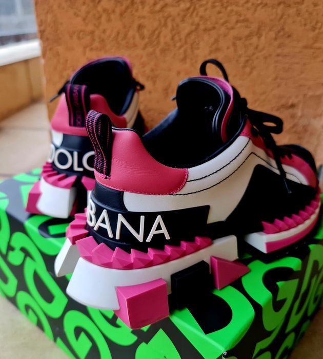 Sneakersi femei 38 Originali Dolce Gabbana Super Queen ca Noi!acte