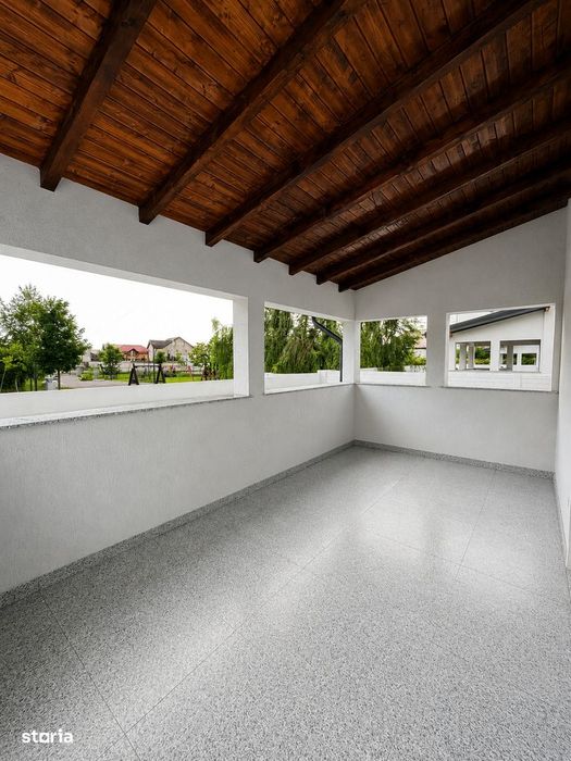 Casa individuala 4 camere, 125 mp utili, teren 300 mp, incalzire in pa